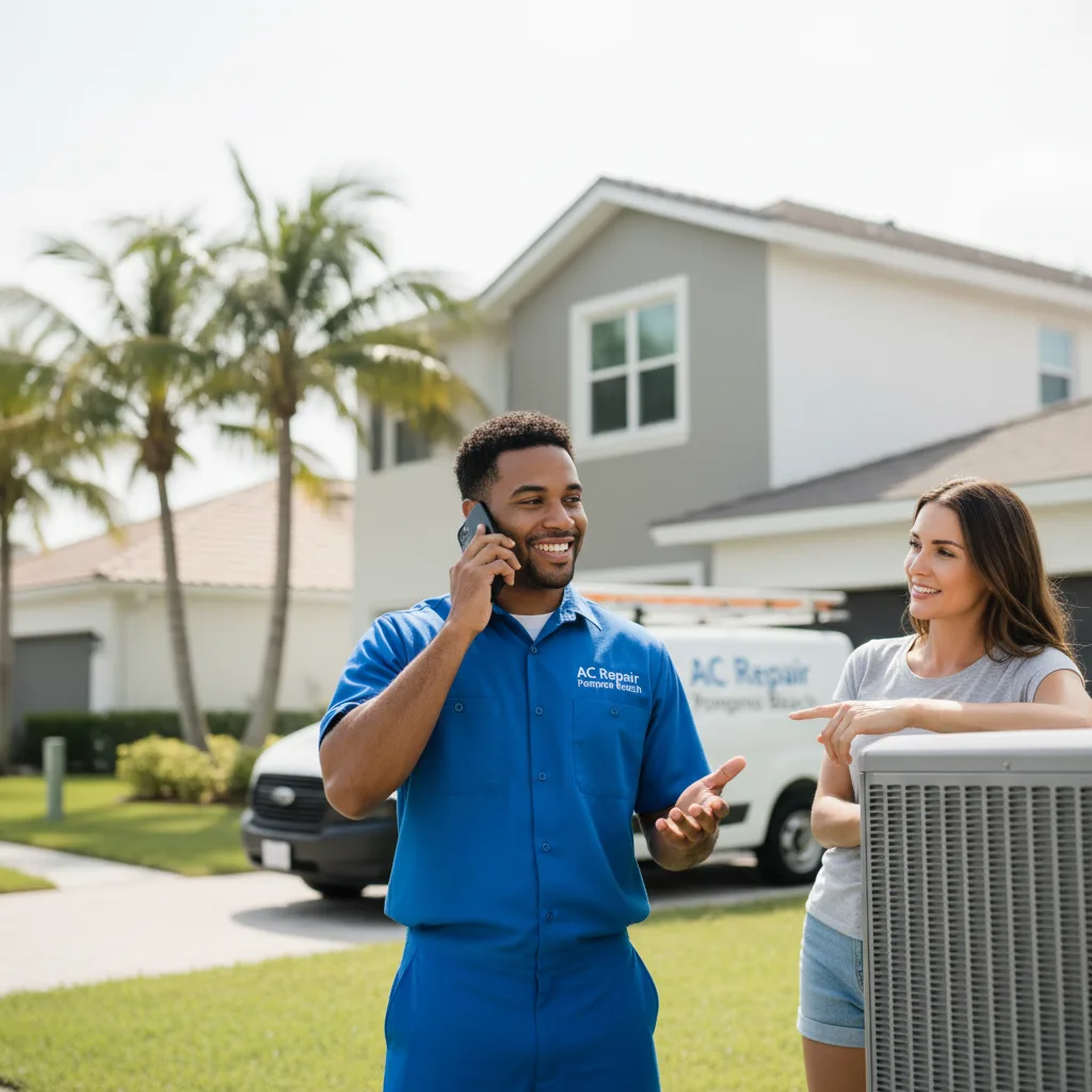 AC Repair Pompano Beach customer support in Crest Hill